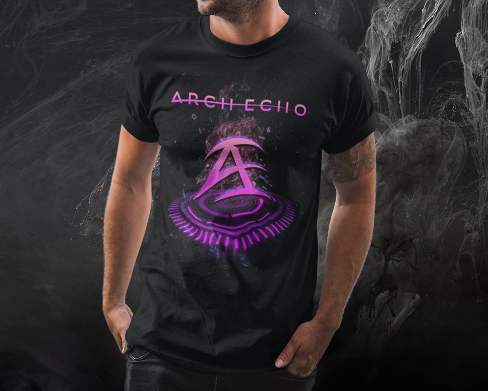 Arch Echo - Digital Fire - T-Shirt