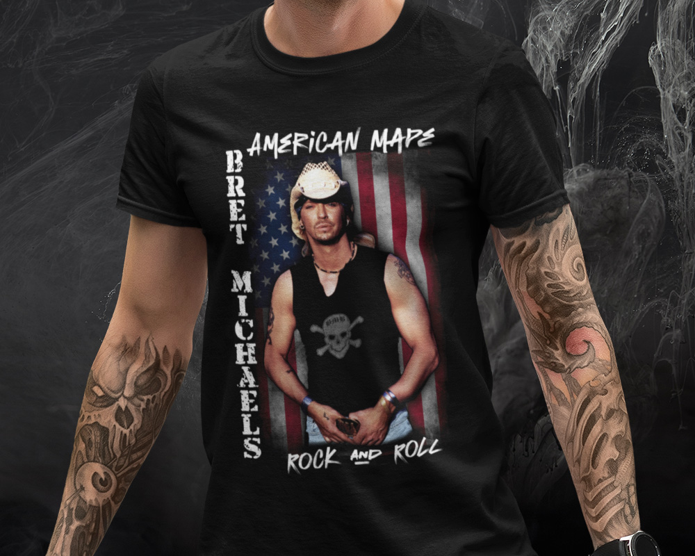 Bret Michaels - American Made Rock And Roll - T-Shirt