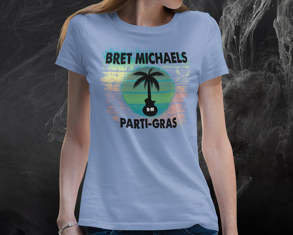Bret Michaels - Pardi Gras - Ladies Tee